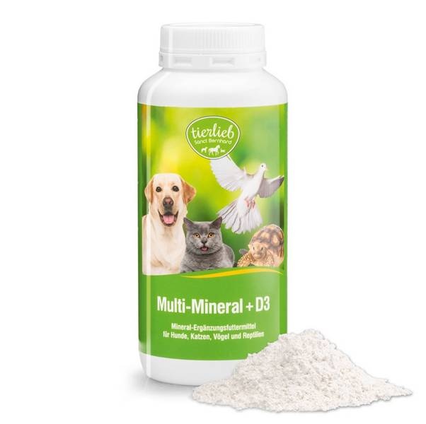 Tierlieb - Multi Mineral för hundar, katter, fåglar och reptiler, 200 g | Hälsa och välbefinnandeHälsokostKosttillskott för husdjur | Apoteka