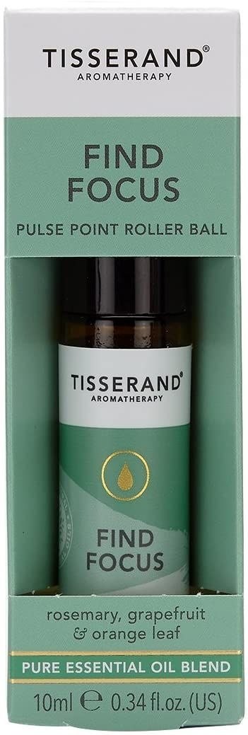 Tisserand Aromatherapy - Find Focus Pulse Point Roller Ball, 10 ml | Hälsa och välbefinnandeEteriska oljorEterisk oljaAromaterapi | Apoteka