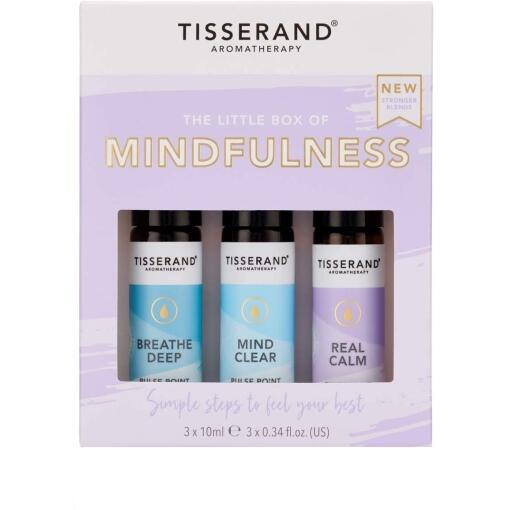 TISSERAND AROMATHERAPY The Little Box Of Mindfulness (3 x 10 ml / 3 x 0