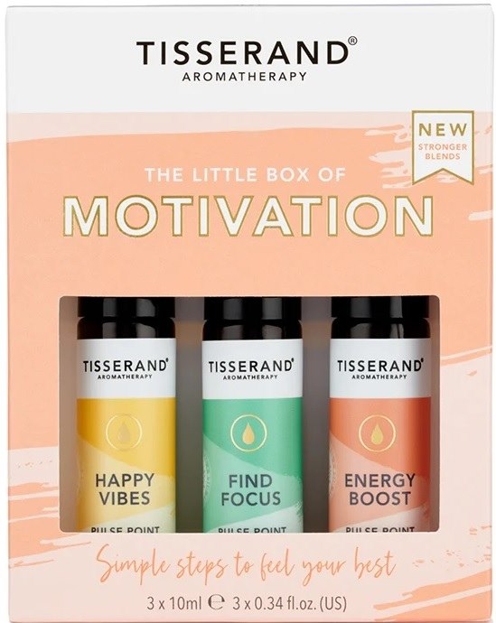 Tisserand Aromatherapy - Lilla Motivationsboxen, 3 x 10 ml | Hälsa och välbefinnandeEteriska oljorEterisk oljaAromaterapi | Apoteka
