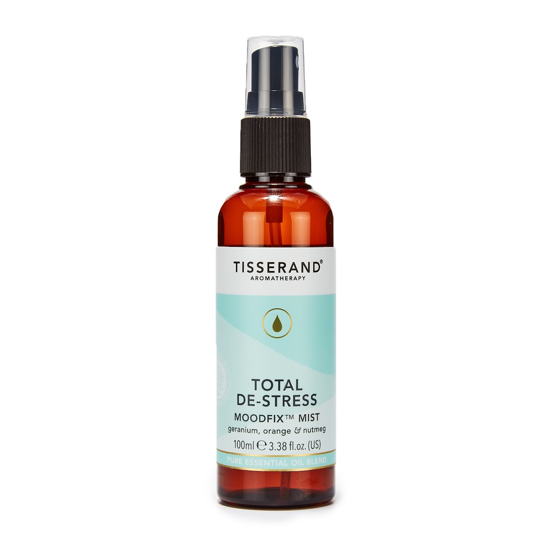 Tisserand Aromatherapy - Total De-Stress MoodFix Mist Spray, 100 ml | Hälsa och välbefinnandeEteriska oljorEterisk oljaAromaterapi | Apoteka