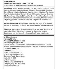 TMSkincare Magnesiumlotion - 237 ml