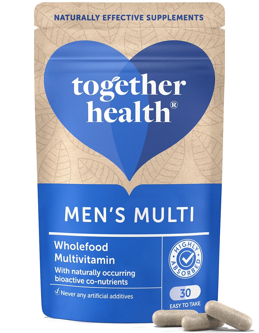 Together - TOGETHER Herrars Multivitamin, 30 kapslar | Vitaminer och MineralerMultivitaminerNiacin | Apoteka