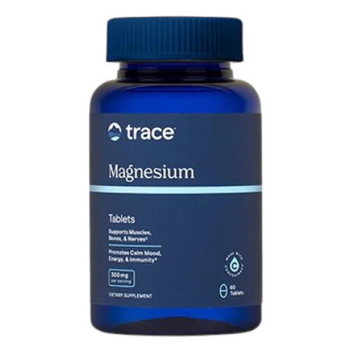 TRACE MINERALS Magnesium Tablets - 300 mg Magnesium (60 tabs)