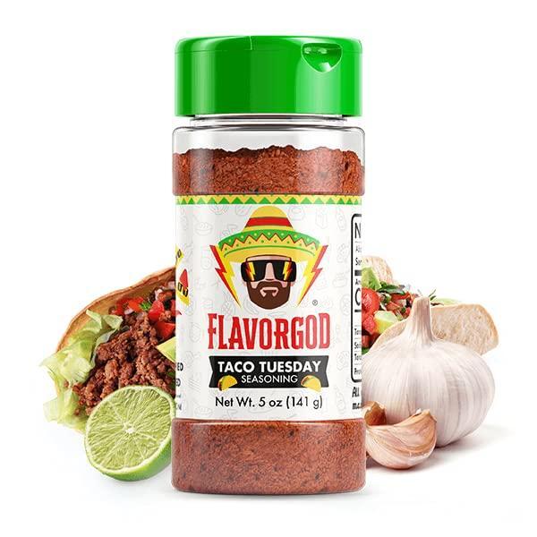 FlavorGod - Taco Tuesday Krydda, 141 gram | Hälsokostkummin | Apoteka