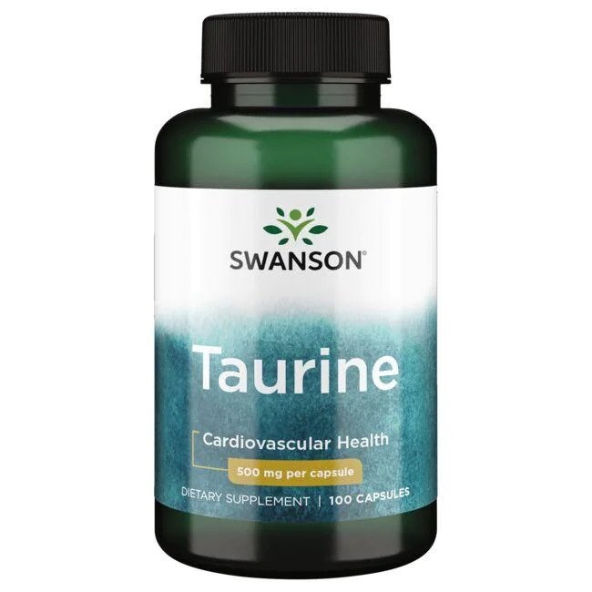 Swanson - Taurin, 500 mg - 100 kapslar | Vitaminer och MineralerHälsa och välbefinnandeAminosyror och BCAAIndividuella aminosyrorHälsokostFitness och träningTaurin | Apoteka