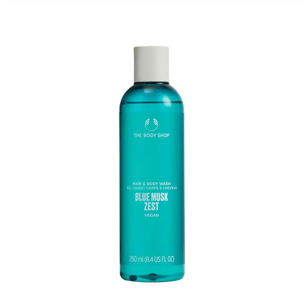 The Body Shop - Blue Musk Zest, Hår- och Kroppstvätt, 250 ml | Nya produkterHälsokostKosmetika | Apoteka