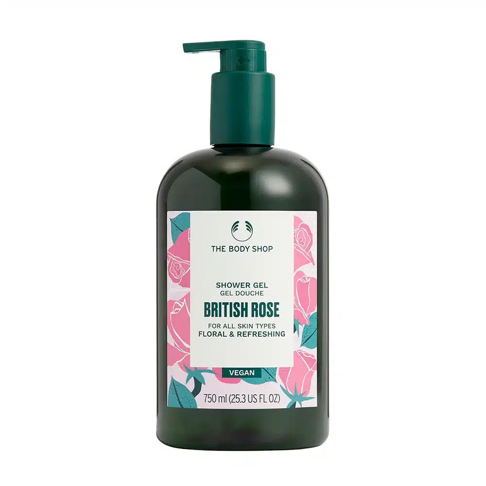 The Body Shop - British Rose Duschgel, 750 ml | Nya produkterKosmetika | Apoteka