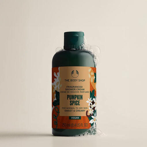The Body Shop - Pumpa Krydda Duschkräm, 250 ml - Bild 3