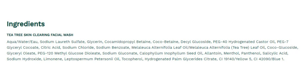 The Body Shop - Tea Tree Ansiktstvätt för klar hud, 250 ml - Bild 2