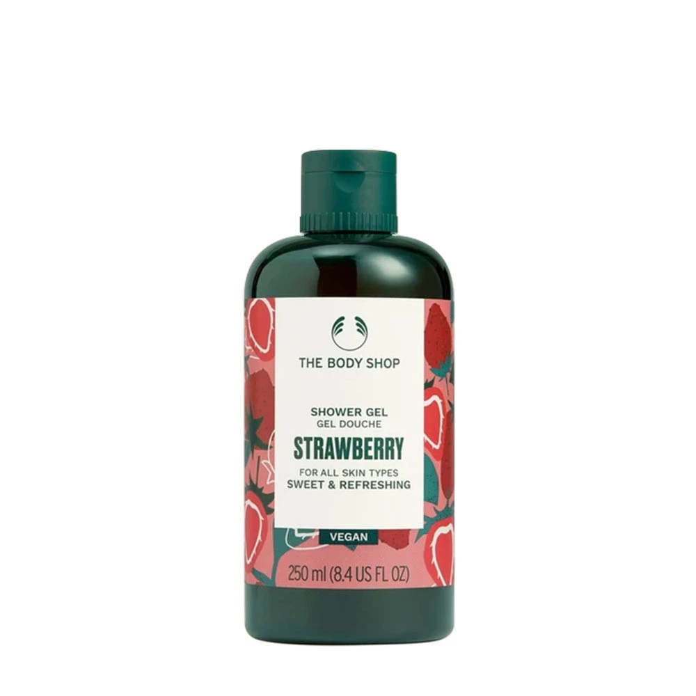 The Body Shop - Vegansk Duschgelé Jordgubb, 250 ml | Veganska produkterHälsokostKosmetika | Apoteka