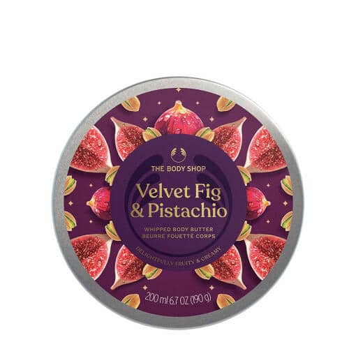 The Body Shop Velvet Fig and Pistachio Whipped Body Butter (200 ml)
