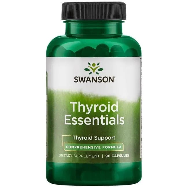 Swanson - Thyroid Essentials, 90 kapslar | Vitaminer och MineralerViktkontrollHälsokostFitness och träningSköldkörtelns regulatorer | Apoteka