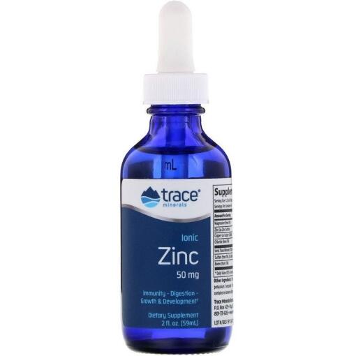 Trace Minerals Liquid Ionic Zinc 50 mg  (59 ml)