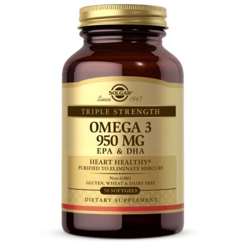 Tredobbelt Styrke Omega-3 - 50 softgels