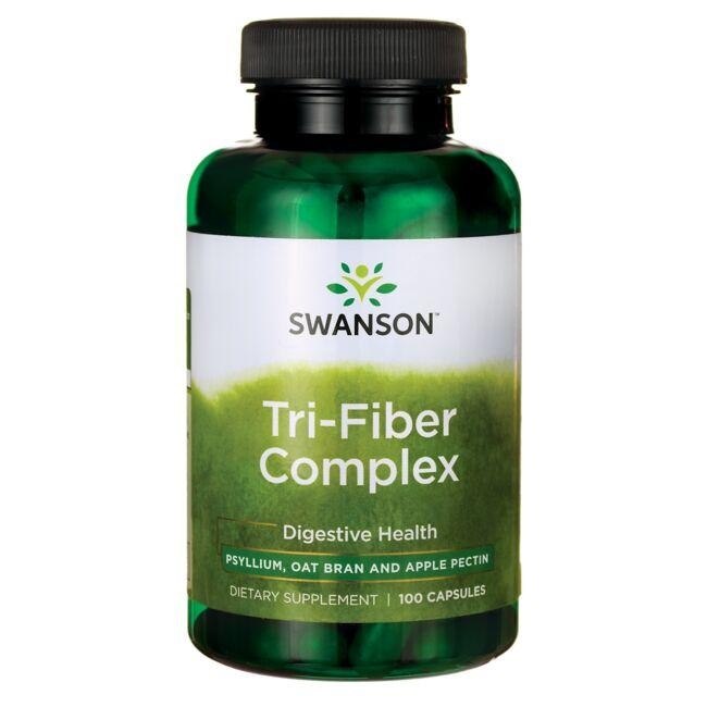 Swanson - Tri-Fiber Complex, 100 kapslar | 525 | Apoteka