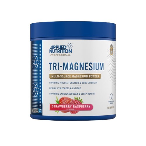 Applied Nutrition - Tri-Magnesium, Jordgubb Hallon - 200g | Vitaminer och MineralerVeganska produkterHälsa och välbefinnandeHälsokostMagnesium | Apoteka