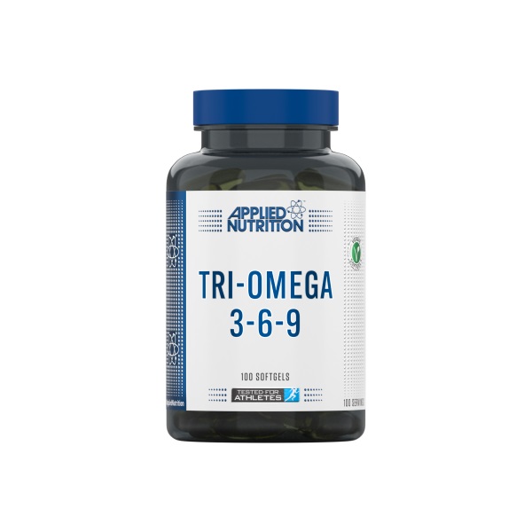 Applied Nutrition - Tri-Omega 3-6-9, 100 mjukkapslar