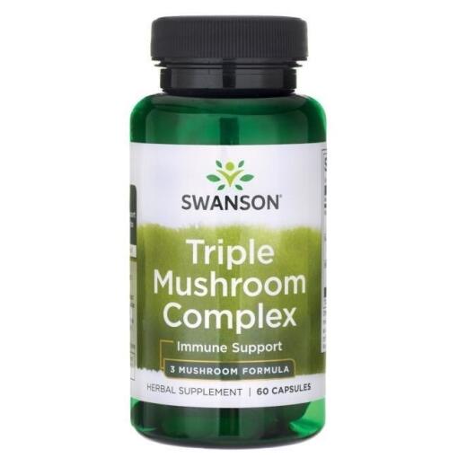 Triple Mushroom Standardized Complex - 60 caps