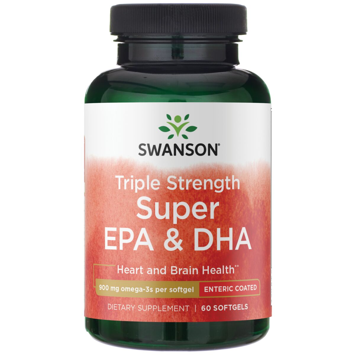 Swanson - Super EPA &amp; DHA, tredubbel styrka, 900 mg - 60 mjukkapslar | Omegas - EFA - CLA - oljorOmega och fiskoljaHälsokostOmega & Näringsoljor | Apoteka
