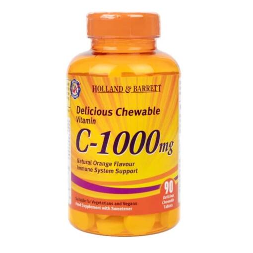 Tyggetablet C-vitamin med hyben