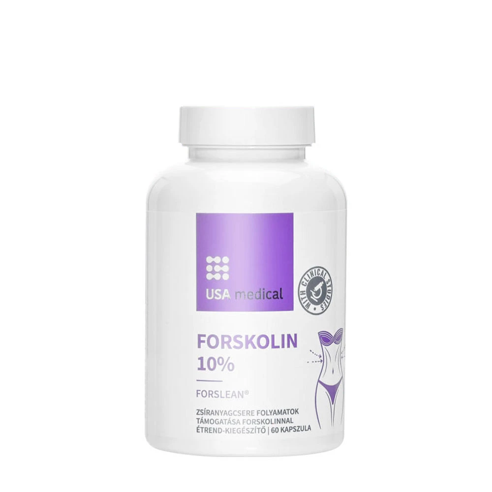 USA Medical - Forskolin 10% Forslean, 60 kapslar | Hälsa och välbefinnandeÖrttillskottHälsokost | Apoteka