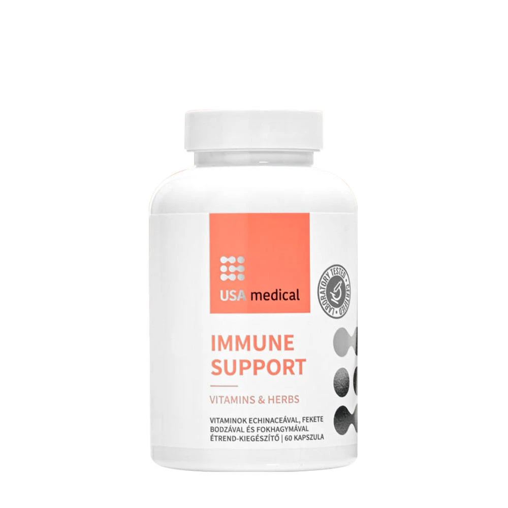 USA Medical - Immune Support, 60 kapslar | ImmunförsvaretHälsokostGinsengÖrter och växtbaserade preparat | Apoteka