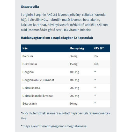 USA Medical - L-Arginin Komplex, 60 kapslar - Bild 2