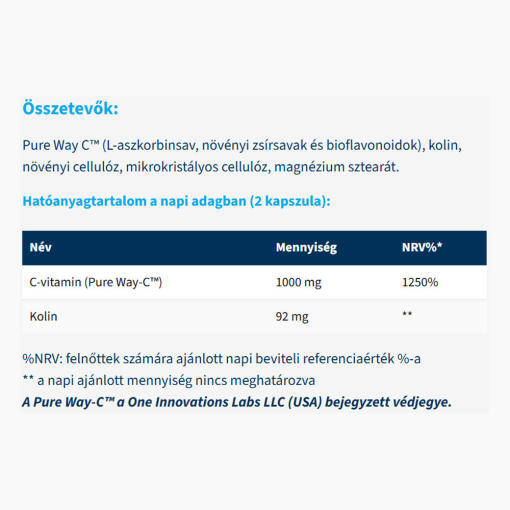 USA Medical - Liposomal Vitamin C, 1000 mg, 60 kapslar - Bild 2