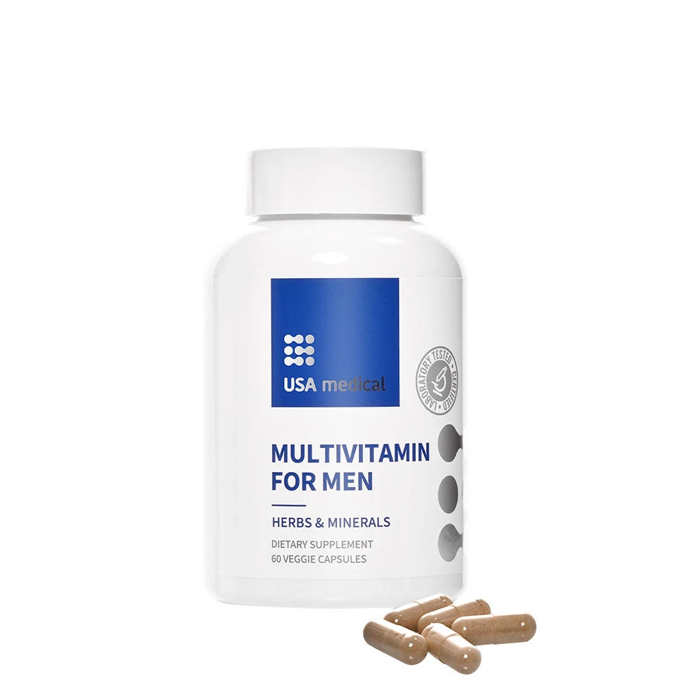 USA Medical - Multivitamin för män, 60 kapslar | MultivitaminerHälsokost | Apoteka