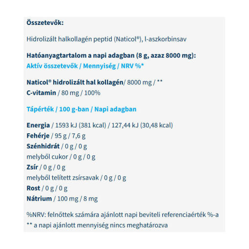 USA Medical - Naticol® Marint Kollagen, 240 g - Bild 2
