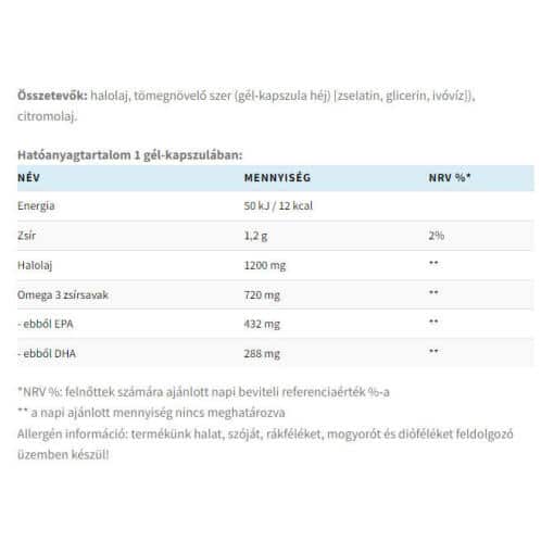 USA Medical - Omega 3 Fiskolja, 60 Mjukkapslar - Bild 2