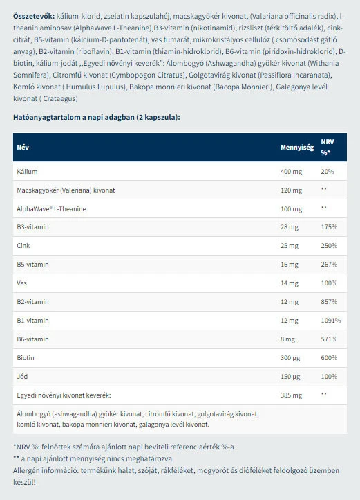 USA medical - Stress Control, 60 kapslar - Bild 2