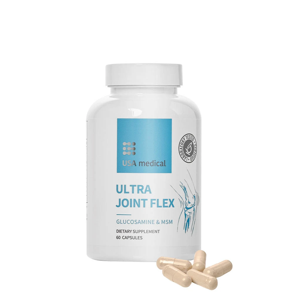 USA Medical - Ultra Joint Flex, 60 kapslar | Hälsa och välbefinnandeHälsokostStöd för lederna | Apoteka