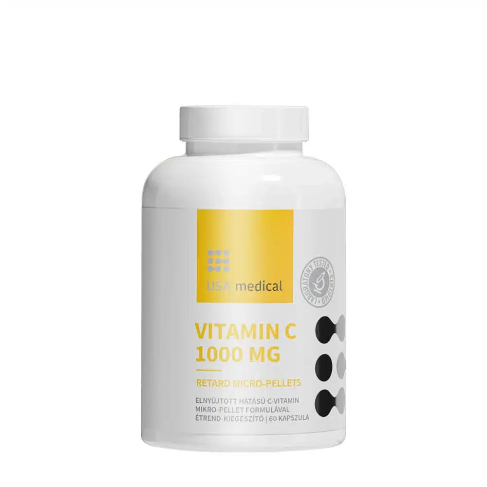 USA Medical - Vitamin C 1000 mg, 60 kapslar | Nya produkterVitamin C | Apoteka