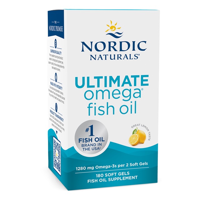 Nordic Naturals - Ultimate Omega, 1280 mg Citron - 180 kapslar | Vitaminer och MineralerHälsa och välbefinnandeOmegas - EFA - CLA - oljorOmega och fiskoljaHälsokostNordisk vitalitetBiohackingOmega & Näringsoljor | Apoteka
