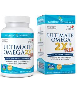 Ultimate Omega 2X TEEN - 60 mini-kapsler