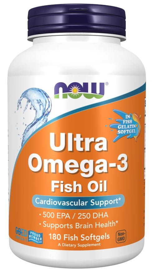 NOW Foods - Ultra Omega-3, 180 fiskgelatinkapslar | Vitaminer och MineralerHälsa och välbefinnandeOmegas - EFA - CLA - oljorOmega och fiskoljaHälsokostOmega & Näringsoljor | Apoteka