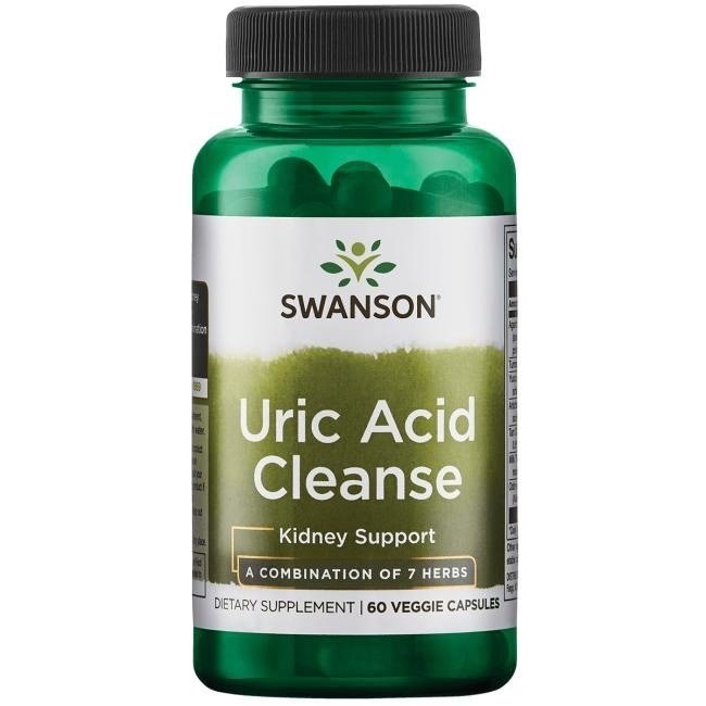 Swanson - Uric Acid Cleanse, 60 vegetabiliska kapslar | Vitaminer och MineralerHälsa och välbefinnandeHälsokostMatsmältningshälsa | Apoteka