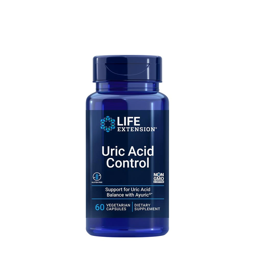 Life Extension - Uric Acid Control, 60 vegetabiliska kapslar | Vitaminer och MineralerHälsa och välbefinnandeHälsokost | Apoteka