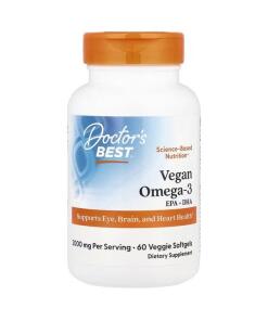 Vegan Omega-3 EPA + DHA - 60 veggie softgels