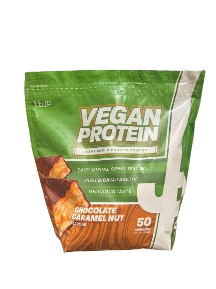 Trained by JP - Veganskt Protein, Choklad Karamellnöt - 2000g | Veganska produkterHälsa och välbefinnandeHälsokostVäxtproteinerVassleproteinNordisk vitalitet | Apoteka