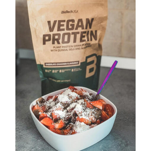 BioTechUSA - Vegan Protein, Choklad-Kanel, 500g - Bild 4