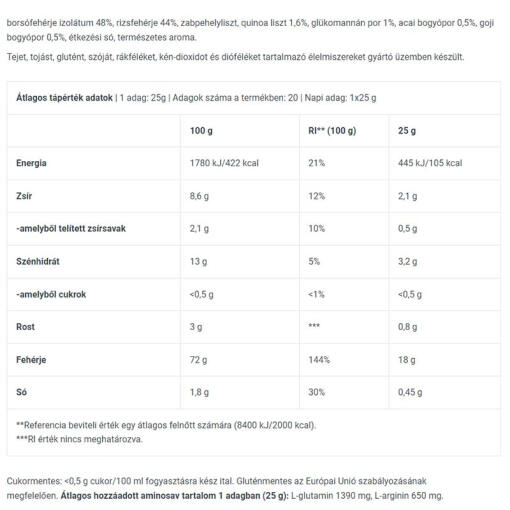 BioTechUSA - Vegan Protein, Osmaksatt, 500g - Bild 3