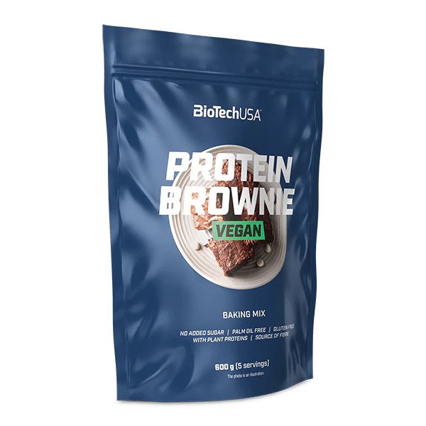 BioTechUSA - Veganska Proteinbrownies, 600g | Veganska produkterHälsa och välbefinnandeHälsokostProteinbarsKostprotein | Apoteka