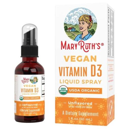 Vegansk Vitamin D3 Flydende Spray - 30 ml