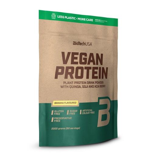 BioTechUSA - Veganskt Proteinpulver, Kaffesmak, 2000g - Bild 5