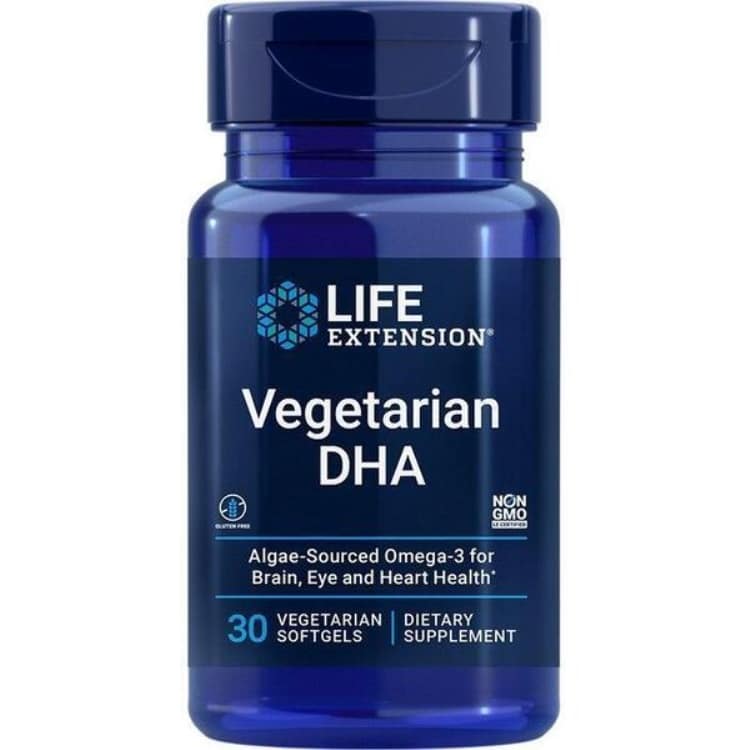 Life Extension - Vegetarisk DHA, 30 vegetariska kapslar | Hälsa och välbefinnandeOmegas - EFA - CLA - oljorÖgonhälsaOmega och fiskoljaHälsokostOmega & Näringsoljor | Apoteka