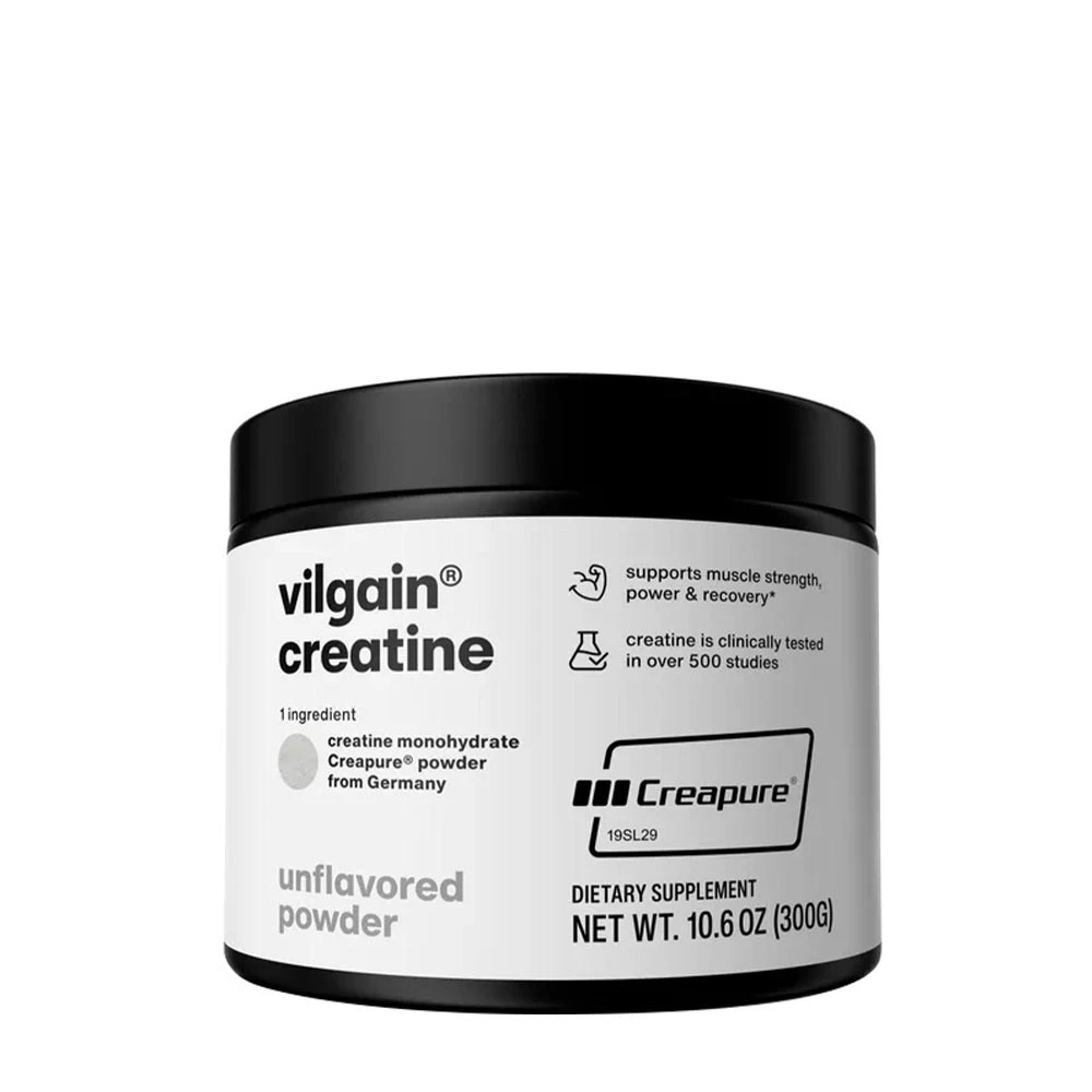 Vilgain - Creapure Kreatin, 300 g | Nya produkterKreatintillskottKreatinmonohydratFitness och träning | Apoteka