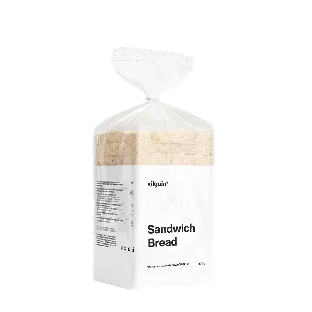 Vilgain Sandwichbröd – Proteinrikt &amp; Hälsosamt, 370 g | Nya produkter | Apoteka